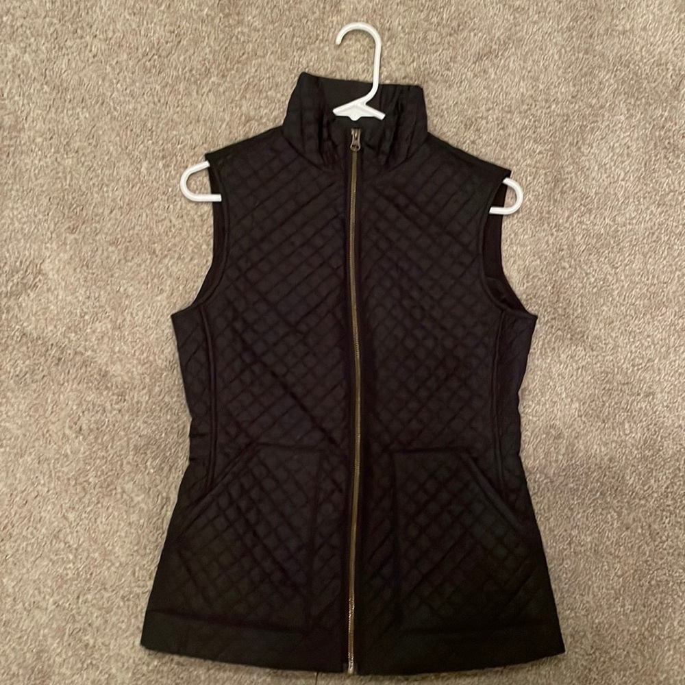 Black Cremieux Quilted Vest